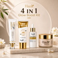 Haya 4 in 1 Glow Boost Kit (Ultra Beauty Cream - BB Cream - Serum - Antiaging Cream)